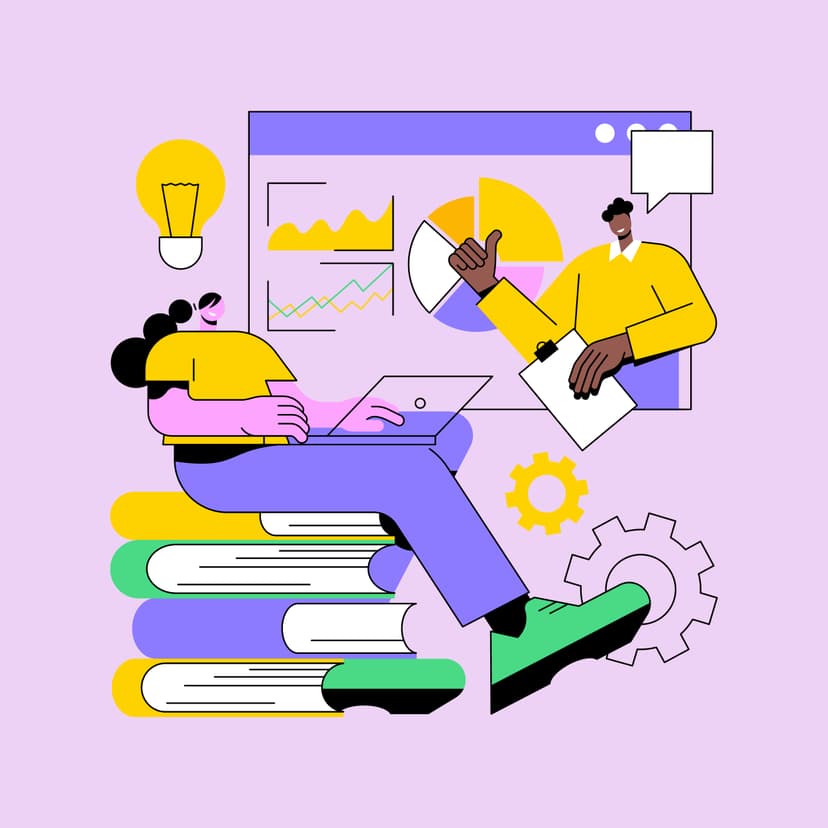 People-Driven Solutions Illustration